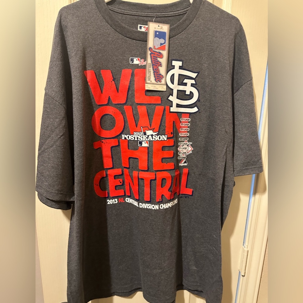 2013 St. Louis Cardinals NL Champs Tshirt NWT